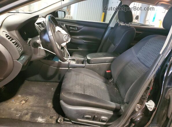 1N4AL3AP7HC217103 2017 NISSAN ALTIMA Black წინა სალონის ხედი