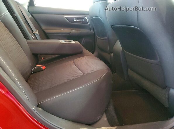 1N4AL3AP7HC230949 2017 NISSAN ALTIMA Red Rear seats view