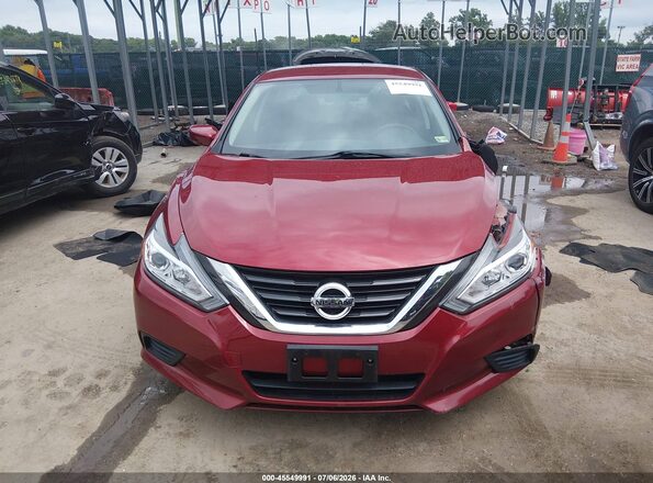 1N4AL3AP7HC247864 2017 NISSAN ALTIMA Red უკანა სალონის ხედი