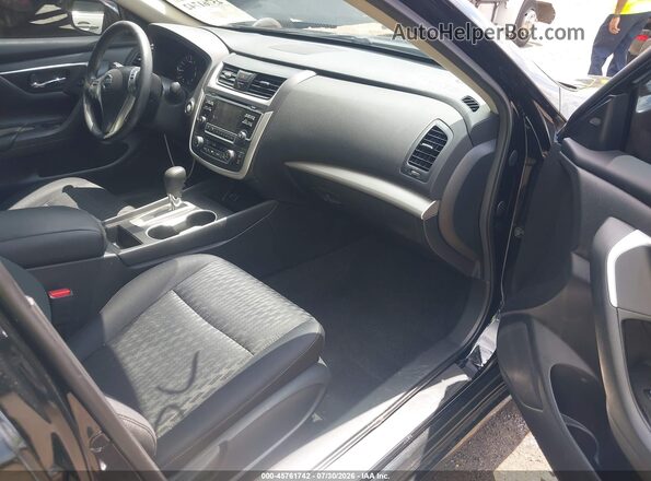 1N4AL3AP7HC268892 2017 NISSAN ALTIMA Black წინა სალონის ხედი