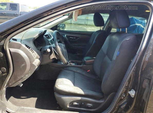 1N4AL3AP7HN310126 2017 NISSAN ALTIMA Черный Вид салона спереди