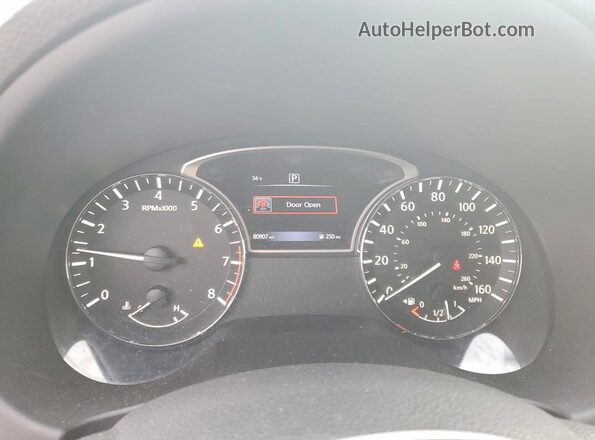 1N4AL3AP7HN329386 2017 NISSAN ALTIMA Black Vista del cuadro de instrumentos