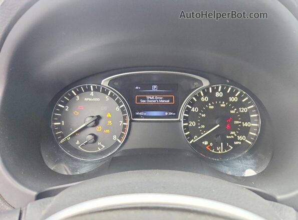 1N4AL3AP7HN333969 2017 NISSAN ALTIMA Black ხელსაწყოთა პანელის ხედი