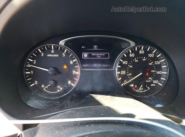 1N4AL3AP7JC107478 2018 NISSAN ALTIMA Black Vista del cuadro de instrumentos