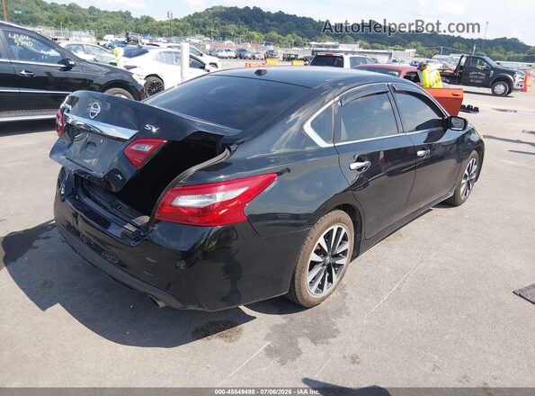 1N4AL3AP7JC121946 2018 NISSAN ALTIMA Черный Задняя правая четверть