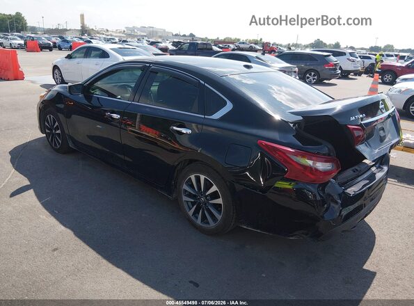 1N4AL3AP7JC121946 2018 NISSAN ALTIMA Черный Задняя левая четверть