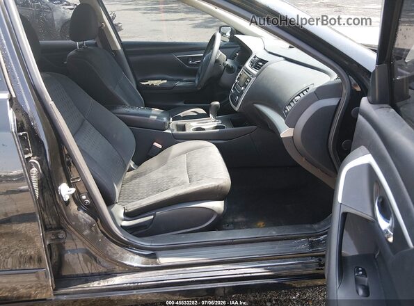 1N4AL3AP7JC123745 2018 NISSAN ALTIMA Black წინა სალონის ხედი
