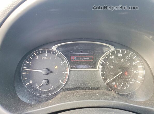 1N4AL3AP7JC127939 2018 NISSAN ALTIMA Black ხელსაწყოთა პანელის ხედი