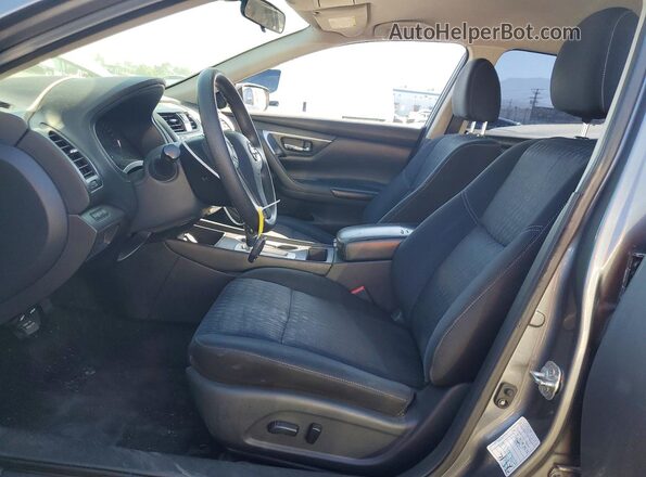1N4AL3AP7JC129271 2018 NISSAN ALTIMA Gray Вид салону спереду