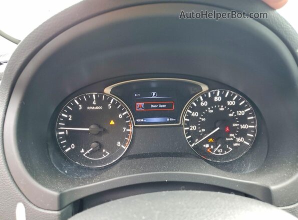 1N4AL3AP7JC161881 2018 NISSAN ALTIMA Gray Instrument cluster view