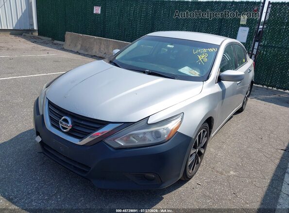 1N4AL3AP7JC177515 2018 NISSAN ALTIMA Silver Առջևի ձախ երեք քառորդ տեսարան