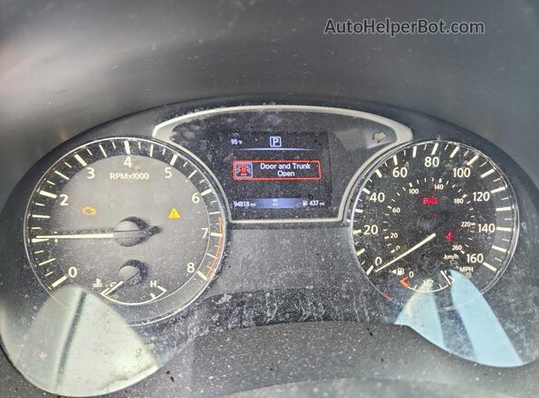1N4AL3AP7JC178292 2018 NISSAN ALTIMA Black Instrument cluster view