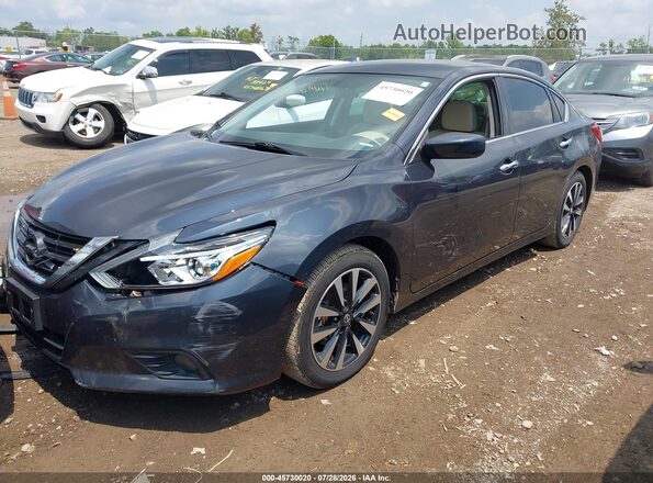 1N4AL3AP7JC192970 2018 NISSAN ALTIMA Blue წინა მარცხენა ხედი სამი მეოთხედიდან