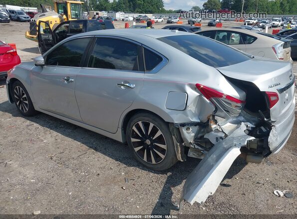 1N4AL3AP7JC199711 2018 NISSAN ALTIMA Серебряный Задняя левая четверть