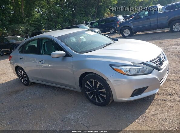 1N4AL3AP7JC207435 2018 NISSAN ALTIMA Silver უკანა სალონის ხედი