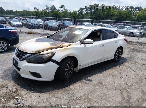 1N4AL3AP7JC212442 2018 NISSAN ALTIMA White წინა მარცხენა ხედი სამი მეოთხედიდან