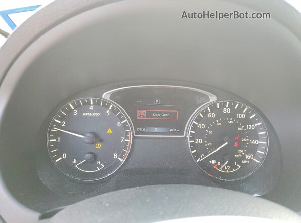 1N4AL3AP7JC248289 2018 NISSAN ALTIMA Gray Vista del cuadro de instrumentos