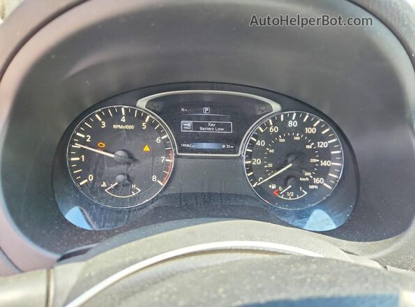 1N4AL3AP7JC254061 2018 NISSAN ALTIMA Black Вид щитка приладів