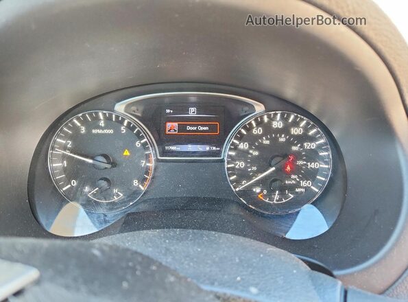 1N4AL3AP7JC260359 2018 NISSAN ALTIMA White ხელსაწყოთა პანელის ხედი