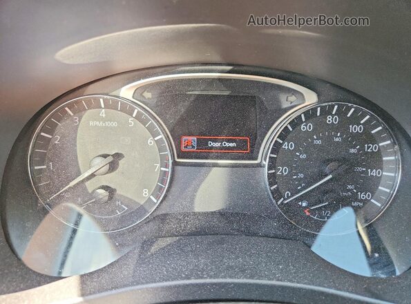 1N4AL3AP7JC279350 2018 NISSAN ALTIMA Red Instrument cluster view