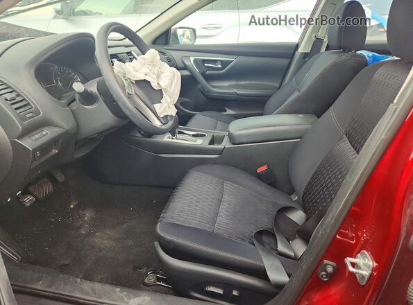 1N4AL3AP7JC279350 2018 NISSAN ALTIMA Red Front interior view