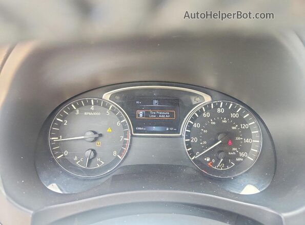 1N4AL3AP7JC294284 2018 NISSAN ALTIMA Белый Вид щитка приборов