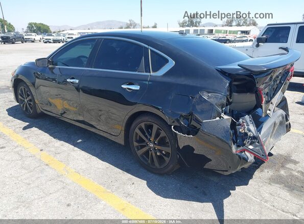 1N4AL3AP7JC297010 2018 NISSAN ALTIMA Черный Задняя левая четверть