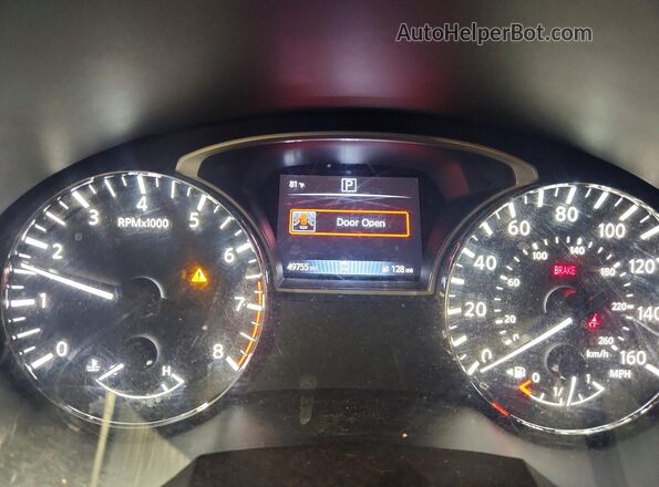 1N4AL3AP7JC470721 2018 NISSAN ALTIMA Черный Вид щитка приборов