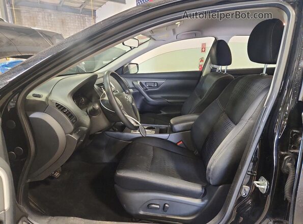1N4AL3AP7JC470721 2018 NISSAN ALTIMA Черный Вид салона спереди