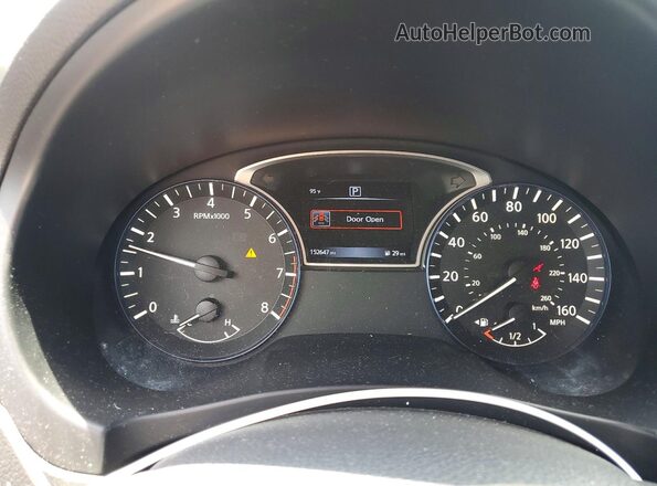 1N4AL3AP8GC113072 2016 NISSAN ALTIMA Silver Вид щитка приладів