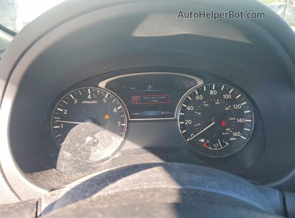 1N4AL3AP8GC130731 2016 NISSAN ALTIMA White Вид щитка приладів