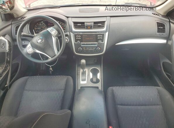 1N4AL3AP8GC155533 2016 NISSAN ALTIMA Red წინა პანელის ხედი