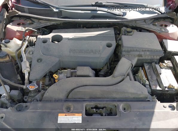 1N4AL3AP8GC162921 2016 NISSAN ALTIMA Red Widok z tyłu