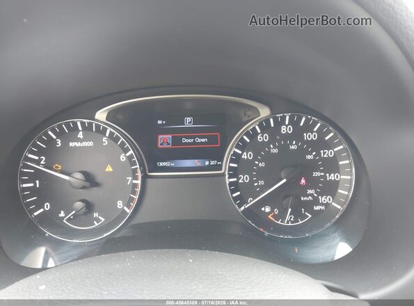 1N4AL3AP8GC188015 2016 NISSAN ALTIMA Silver Հետևի նստատեղերի տեսք