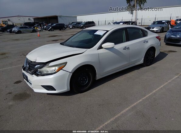 1N4AL3AP8GC193120 2016 NISSAN ALTIMA White წინა მარცხენა ხედი სამი მეოთხედიდან