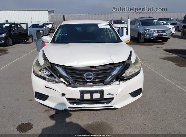 1N4AL3AP8GC193120 2016 NISSAN ALTIMA White ხელსაწყოთა პანელის ხედი