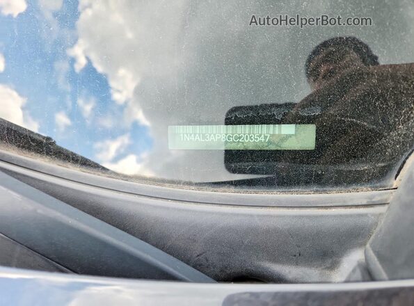 1N4AL3AP8GC203547 2016 NISSAN ALTIMA Gray Widok komory silnika