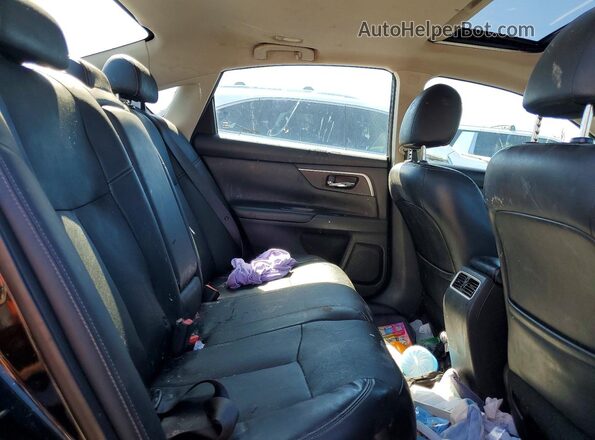 1N4AL3AP8GC206903 2016 NISSAN ALTIMA Black Вид задніх сидінь