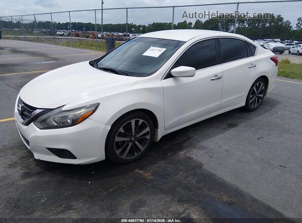 1N4AL3AP8GC226424 2016 NISSAN ALTIMA White Առջևի ձախ երեք քառորդ տեսարան