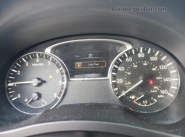 1N4AL3AP8GC273338 2016 NISSAN ALTIMA Серый Вид щитка приборов