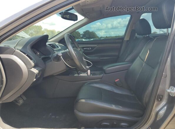 1N4AL3AP8GC273338 2016 NISSAN ALTIMA Серый Вид салона спереди