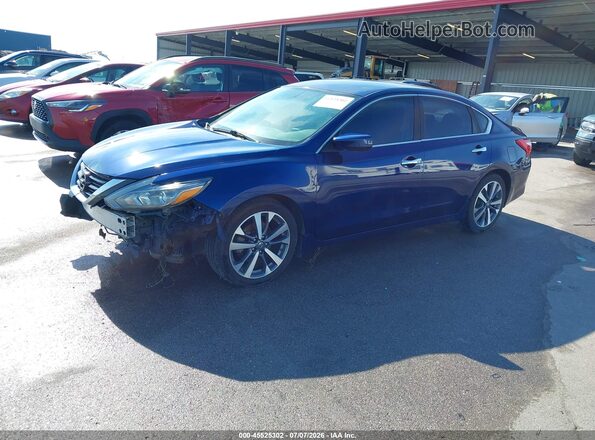 1N4AL3AP8GN322381 2016 NISSAN ALTIMA Blue წინა მარცხენა ხედი სამი მეოთხედიდან