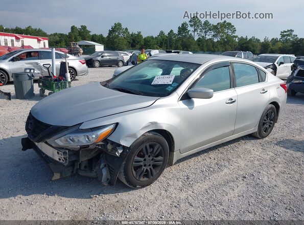 1N4AL3AP8GN387070 2016 NISSAN ALTIMA Silver Առջևի ձախ երեք քառորդ տեսարան