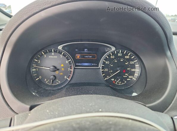1N4AL3AP8GN391281 2016 NISSAN ALTIMA Silver Вид щитка приладів
