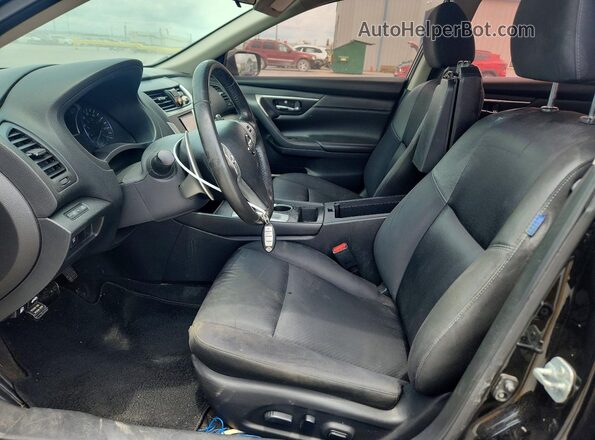 1N4AL3AP8HC110058 2017 NISSAN ALTIMA Black Вид салону спереду