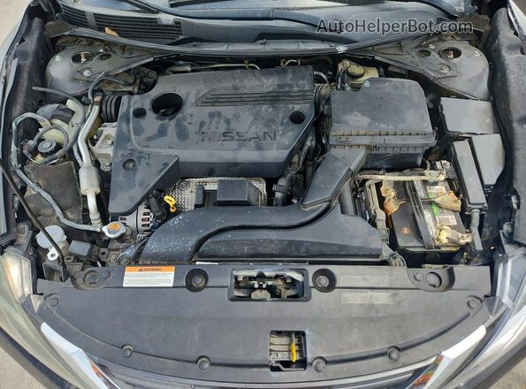 1N4AL3AP8HC110058 2017 NISSAN ALTIMA Black Вид задньої частини салону