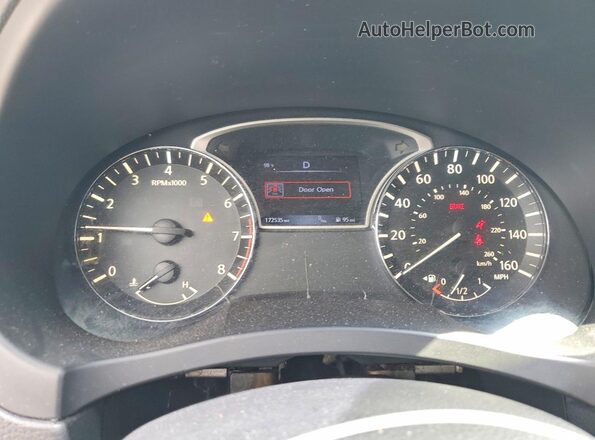 1N4AL3AP8HC159986 2017 NISSAN ALTIMA Gray Instrument cluster view