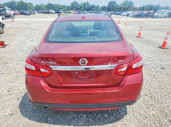 1N4AL3AP8HC184998 2017 NISSAN ALTIMA Red Widok z tyłu