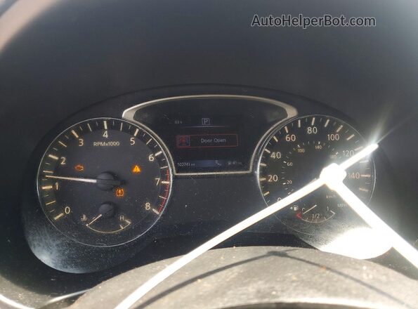 1N4AL3AP8HC184998 2017 NISSAN ALTIMA Red Widok zestawu wskaźników