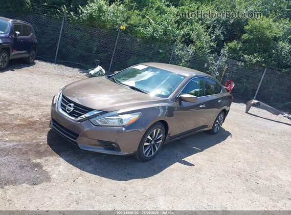 1N4AL3AP8HC193099 2017 NISSAN ALTIMA Brown Передня ліва чверть